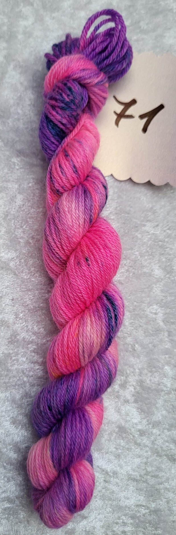 Sock Mini Nylon Sockenwolle: 75 % Wolle, 25 % Polyamid