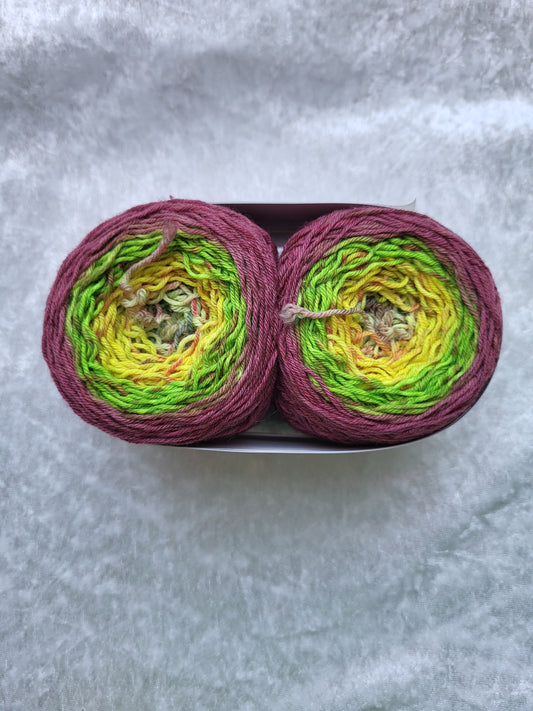 Sockenwolle 2 Gleiche, 75 % Wolle (Merino superwash), 25 % Polyamid (Nylon) 2x 50 g